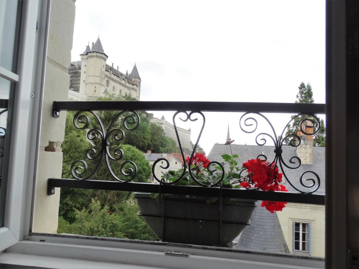 Vue Splendide Sur Chateau 쏘뮤흐 외부 사진